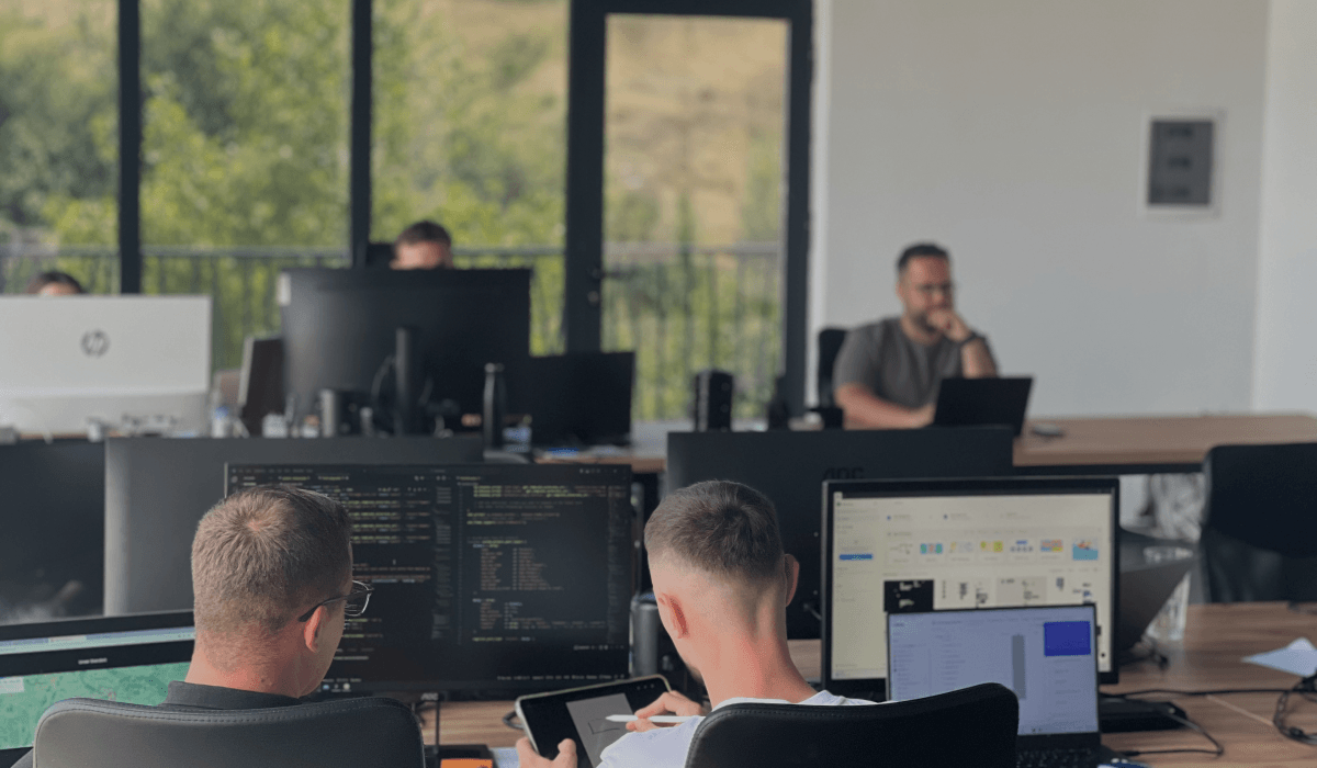 Studio Wien — mesh Team bei der Arbeit